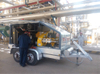2800 bar 45L/min Diesel Trailer Type High-Pressure Pump/ Custom System for Automotive Paint Booth Cleaning